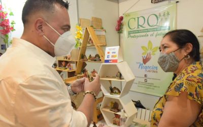 Participación de los Negocios Verdes-CRQ en la Feria Artesanía y Folclor