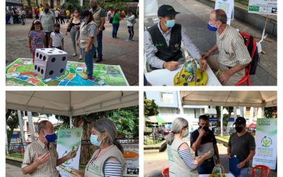 Participación de los Negocios Verdes-CRQ en la Semana Ambiental de Calarcá