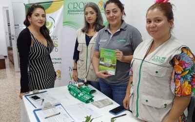 La Ventanilla de Negocios Verdes-CRQ, hizo presencia en la 1ª Vitrina Ambiental Expo R 2022