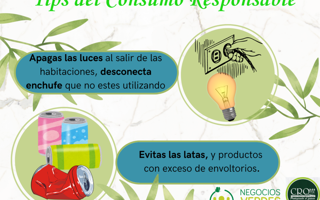 Otros Tips de Consumo Responsable y Sostenible